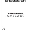 Sumitomo Hydraulic Excavator SH80BS 6A Parts Catalog WCL0806 0T EN JP (1)