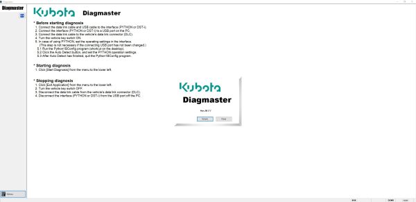 Takeuchi Diagmaster 4.3.3 Diagnostic Program 14