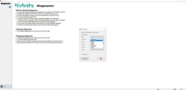 Takeuchi Diagmaster 4.3.3 Diagnostic Program 16