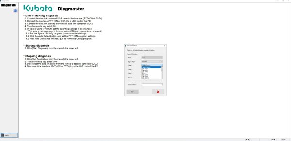 Takeuchi Diagmaster 4.3.3 Diagnostic Program 18