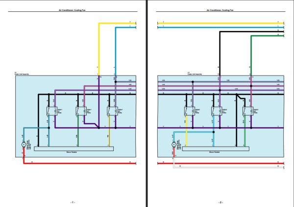 Toyota Coaster 2022 XZB7# Wiring Diagrams (1)