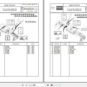 Vogele Screed AB 500 10.AB 5000000008 Spare Parts Catalog (1)