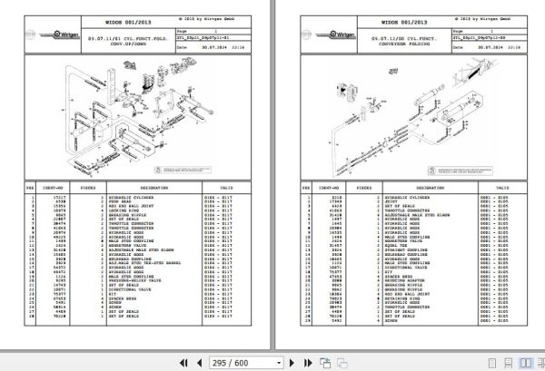 Wirtgen Asphalt Milling 2100 DC DCR 03.21 92685 Spare Parts Catalog (2)