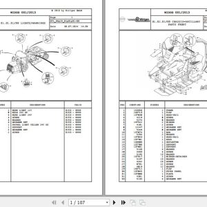 Wirtgen Asphalt Milling RACO 350 H4.24 153999 Spare Parts Catalog (1)