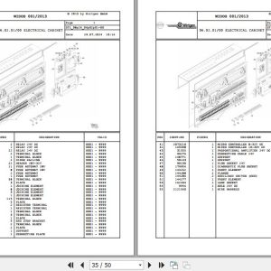 Wirtgen Asphalt Milling SF 2600i 08.26 2219954 Spare Parts Catalog (2)