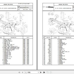 Wirtgen Asphalt Milling W 2000 06.20 119786 Spare Parts Catalog (1)