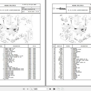 Wirtgen Asphalt Milling W 2100 09.21 144016 Spare Parts Catalog (1)