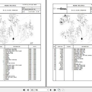Wirtgen Asphalt Milling W 35 05.03 190001 Spare Parts Catalog (2)