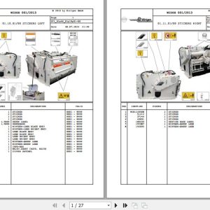 Wirtgen Asphalt Milling WS 250 WS 220 02.AS 2119925 Spare Parts Catalog (1)