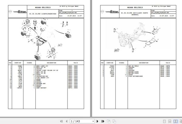 Wirtgen Asphalt Recycler 4500 HM 02.HM 140680 Spare Parts Catalog (1)