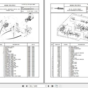 Wirtgen Asphalt Recycler 4500 HM 02.HM 140680 Spare Parts Catalog (2)