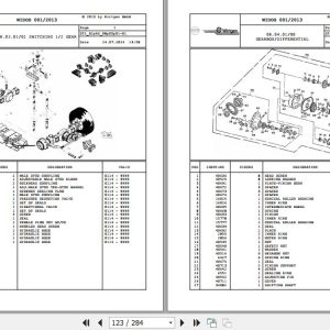 Wirtgen Asphalt Recycler 4500 RX 02.RX 140678 Spare Parts Catalog (2)