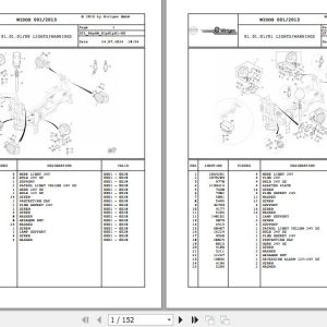 Wirtgen Asphalt Recycler HM 4500 06.HM 167306 Spare Parts Catalog (1)