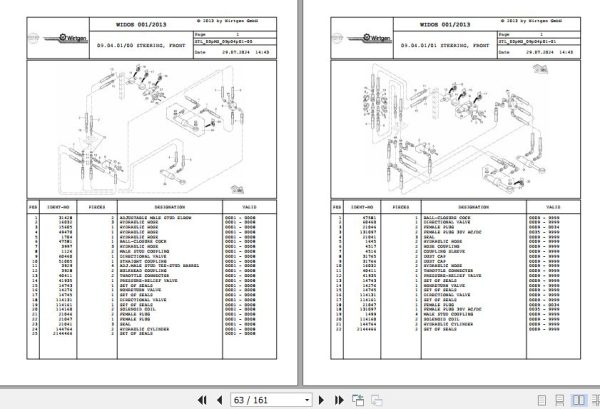 Wirtgen Asphalt Recycler WM 1000 03.MS 113075 Spare Parts Catalog (2)