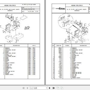 Wirtgen Cold Milling W 350 02.03 76739 Spare Parts Catalog (1)