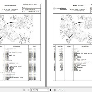 Wirtgen Cold Milling W 60i W 100i 12.10 2178736 Spare Parts Catalog (1)