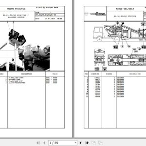 Wirtgen Cold Recycling Mixing Plant KMA 150 02.MS 112351 Spare Parts Catalog (1)