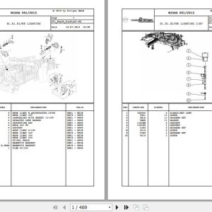 Wirtgen Slipform Paver SP 1500 SP 1500 L 06.SP 122855 Spare Parts Catalog (1)
