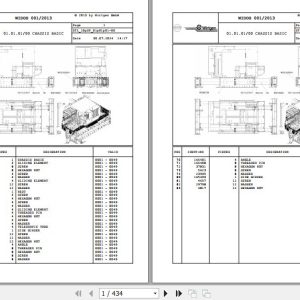 Wirtgen Slipform Paver SP 500 SP 500 Vario 10.SP 172172 Spare Parts Catalog (1)