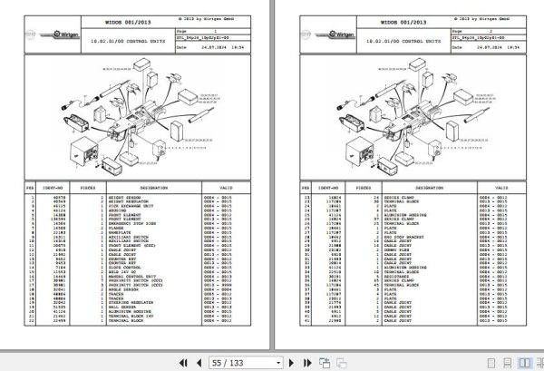 Wirtgen Sohlenfrase 2600 04.26 81628 Spare Parts Catalog (2)