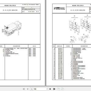 Wirtgen Streu Master Binding Agent Spreader SW 10 16 MC 03.BS S015420 Spare Parts Catalog (1)