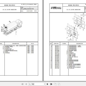 Wirtgen Streu Master Binding Agent Spreader SW 10 16 MC 03.BS S017344 Spare Parts Catalog (1)