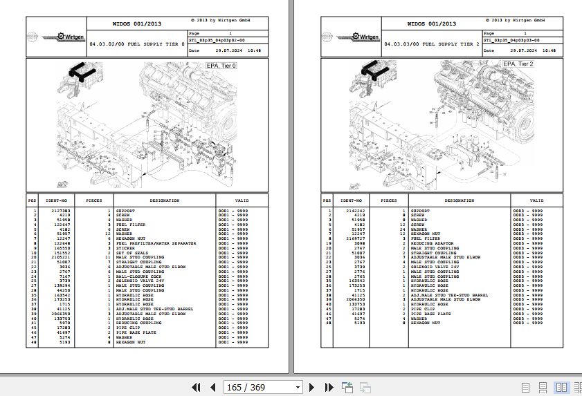 Wirtgen Surface Miner 4200 SM 03.35 2127092 Spare Parts Catalog (2)