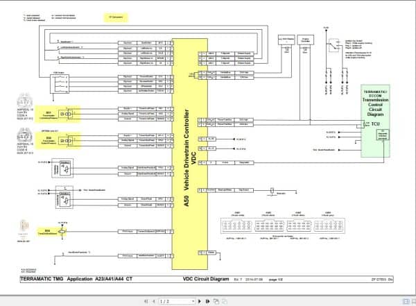 ZF Claas Xerion Diagram and Instruction Manual EN DE (3)