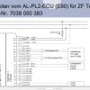 ZF Control Unit AL PL2 ECU Connection Diagram DE (1)
