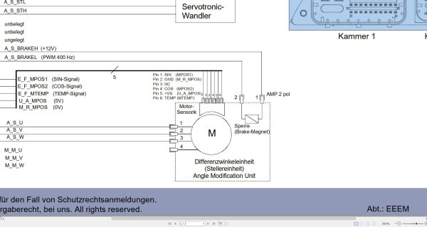 ZF Control Unit AL PL2 ECU Connection Diagram DE (2)