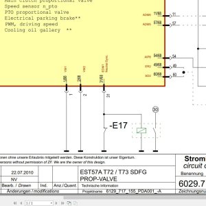 ZF Control Unit EST57A T72 T73 SDFG Electrical Diagram (1)