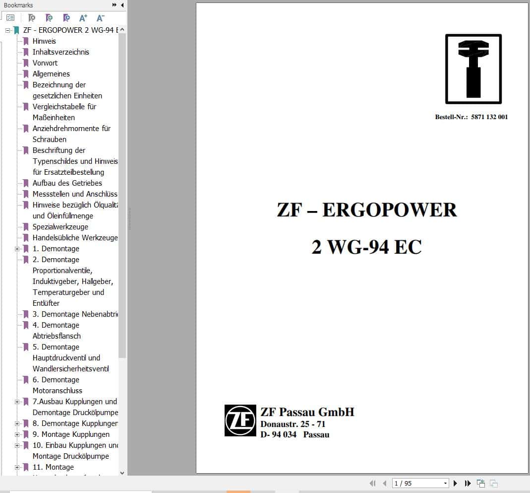 ZF ERGOPOWER 2 WG 94 EC Repair Manual DE (1)