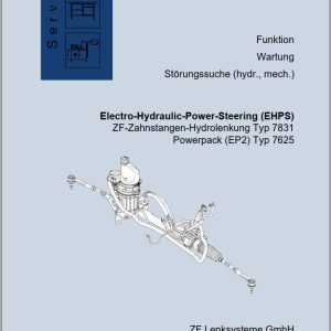 ZF Electro Hydraulic Power Steering 7831 7625 Maintenance and Repair Manual DE (1)