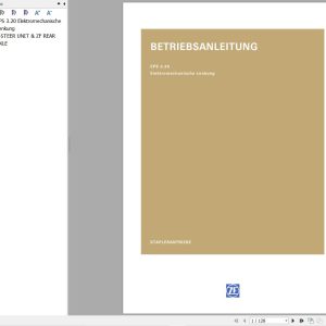 ZF Electromechanical Steering EPS 3.20 Operating Manual EN DE (1)