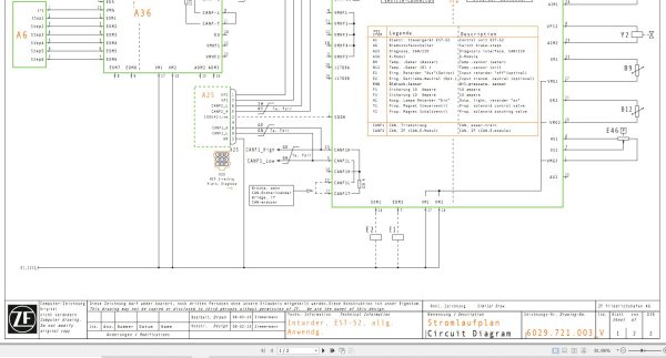 ZF INTARDER EST 52 Electrical Diagram DE (2)