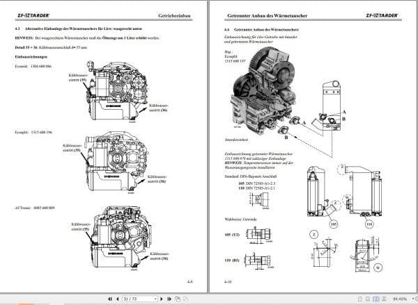 ZF Intarder Installation and Operation Manual DE (2)