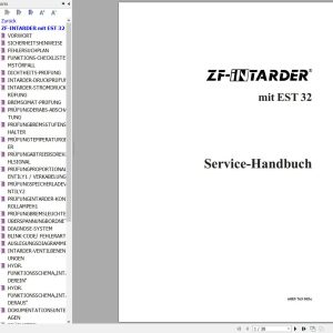 ZF Intarder with EST 32 Service Manual 6085 765 003e DE (1)