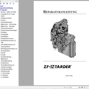 ZF Integrated Retarder Intarder Repair Manual DE (1)
