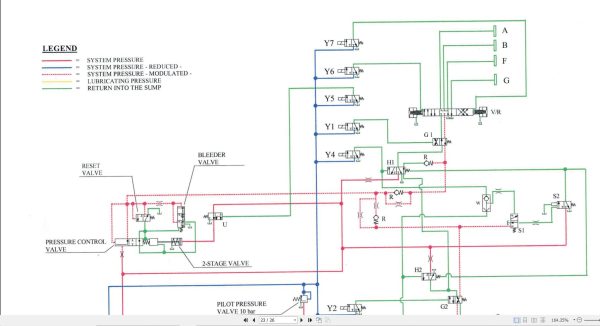 ZF Power Shuttle Tractor Transmission T 7200 Maintenance Manual (2)
