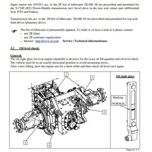 ZF Power Shuttle Transmission T 7100 (KT) Maintenance Manual (1)