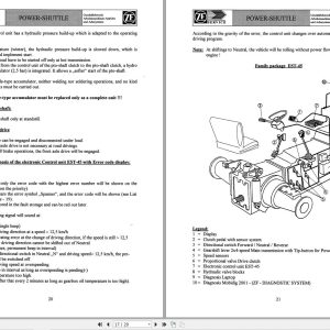ZF Power Shuttle Transmission T 7100 Maintenance Manual (1)