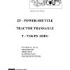 ZF Power Shuttle Transmission T 7336 PS SDFG Maintenance and Repair Manual (1)