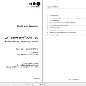 ZF Servocom RAS   EC 1 Diagnostic Manual (1)