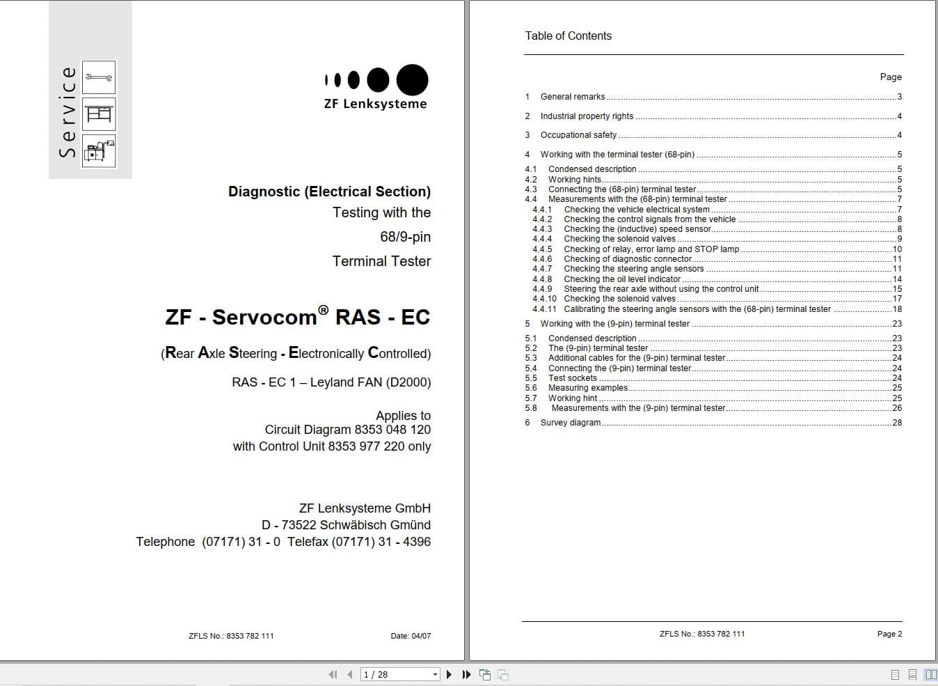 ZF Servocom RAS   EC Diagnostic Manual 8353 782 111 (1)