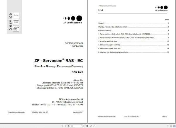 ZF Servocom RAS   EC Error Code DE (1)