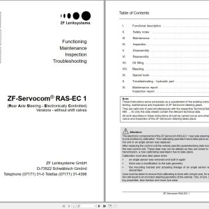 ZF Servocom RAS   EC1 Service Manual (1)