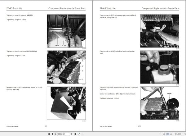 ZF Transmission ASTronic lite Repair Manual   Component Replacement (2)
