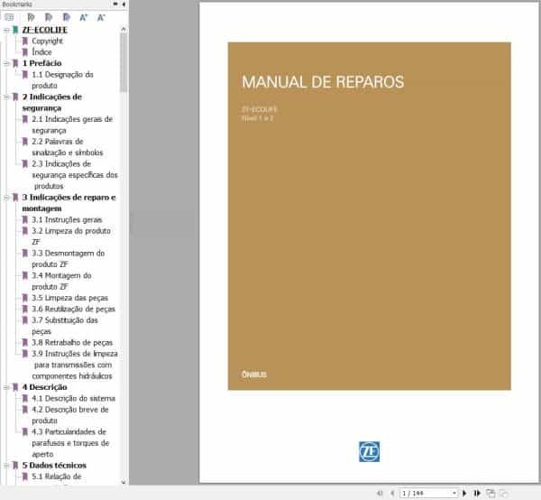 ZF Transmission ECOLIFE Repair Manual PT (1)