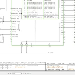 ZF Transmission ECOLIFE Wiring Diagram DE (1)
