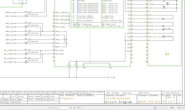 ZF Transmission ECOLIFE Wiring Diagram DE (1)